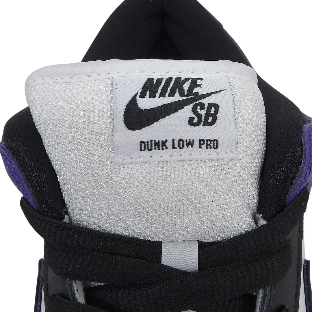 未使用品▲NIKE ナイキ BQ6817-500 SB DUNK LOW PRO ダンク ロー レザー ローカットスニーカー パープル 28cm メンズ 箱付き