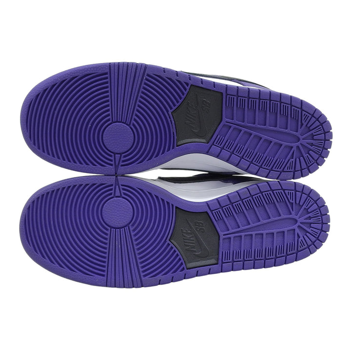 未使用品▲NIKE ナイキ BQ6817-500 SB DUNK LOW PRO ダンク ロー レザー ローカットスニーカー パープル 28cm メンズ 箱付き
