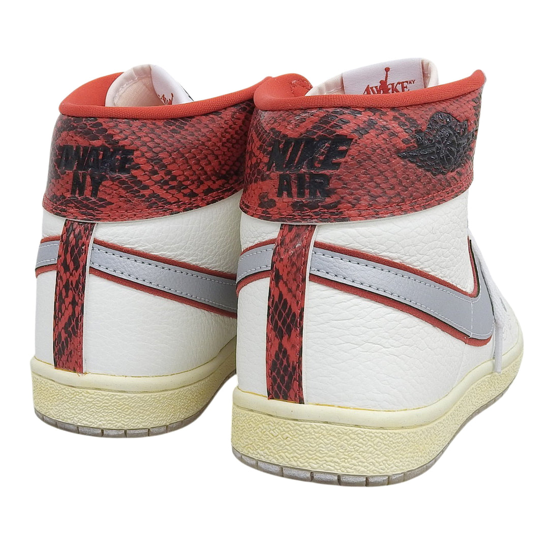 未使用品▲NIKE ナイキ AWAKE NY アウェイク ニューヨーク AIR SHIP PE SP FN8675-100 スネークスキン ハイカットスニーカー 27cm メンズ