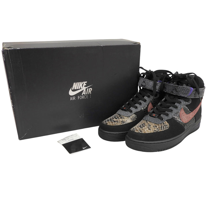 未使用品▲NIKE 555107-001 AIR FORCE 1 HI CMFT YEAR OF THE SNAKE 干支モデル スネークパターン レザー ハイカットスニーカー 26cm