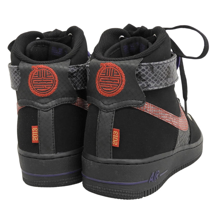 未使用品▲NIKE 555107-001 AIR FORCE 1 HI CMFT YEAR OF THE SNAKE 干支モデル スネークパターン レザー ハイカットスニーカー 26cm
