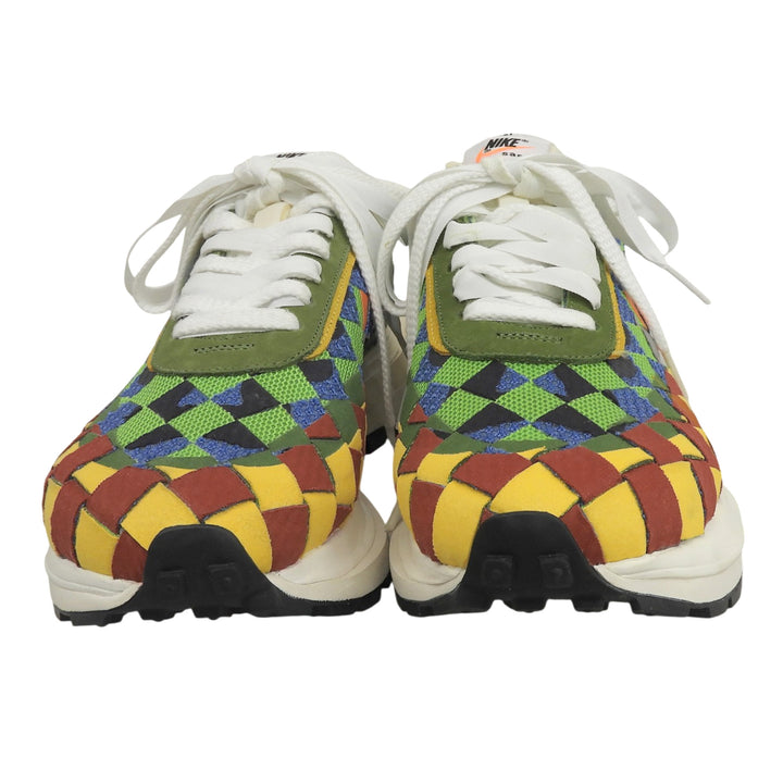 極美品▲NIKE sacai Jean Paul Gaultier ナイキ サカイ ジャンポール ゴルチエ DR5209-300 Air Woven VaporWaffle スニーカー 26cm メンズ