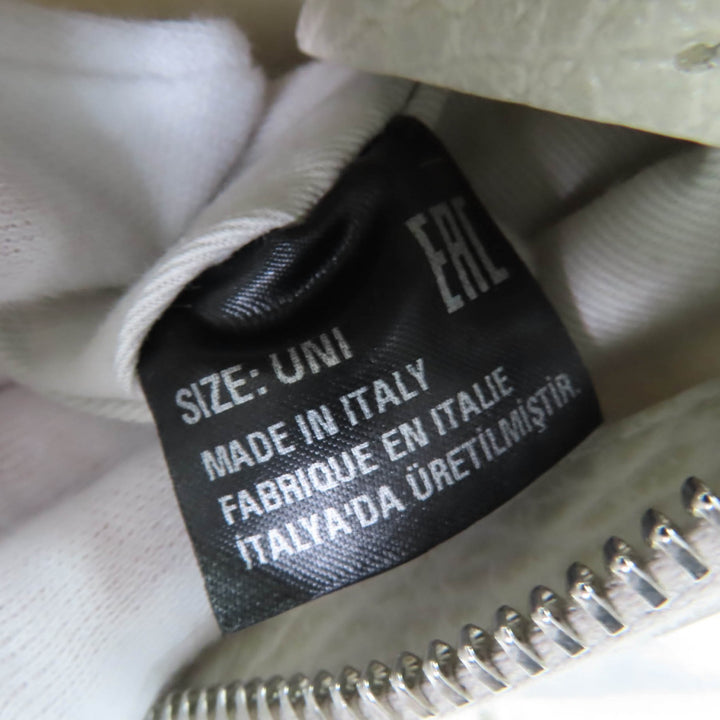 極美品☆Maison Margiela 11 メゾンマルジェラ11 S56WG0082 5AC レザー 2WAY ミニバッグ ショルダーバッグ ホワイト 伊製 レディース