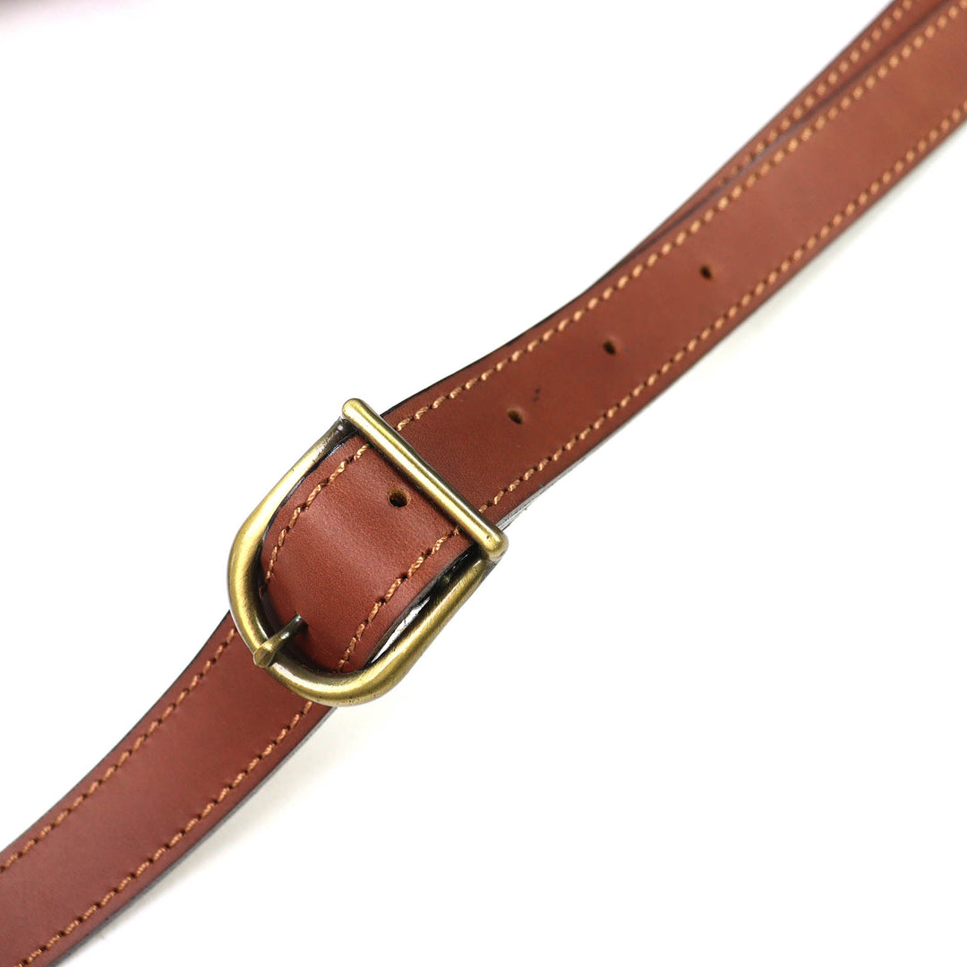 良品△RED BRIDGE レッドブリッジ 鍵付き 本革 レザー ダレスバッグ ドクターバッグ ビジネスバッグ ブラウン メンズ