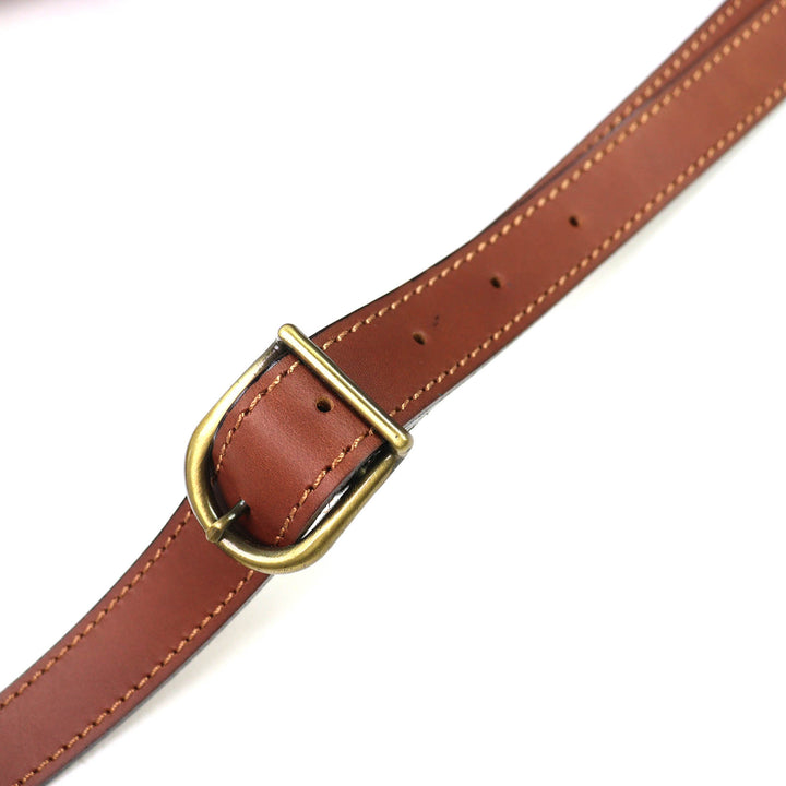 良品△RED BRIDGE レッドブリッジ 鍵付き 本革 レザー ダレスバッグ ドクターバッグ ビジネスバッグ ブラウン メンズ