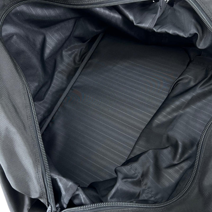 未使用品▲TUMI トゥミ 22153DH Large Soft Travel Satchel バリスティックナイロン 牛革 2WAY TSAロック付き ボストンバッグ ブラック