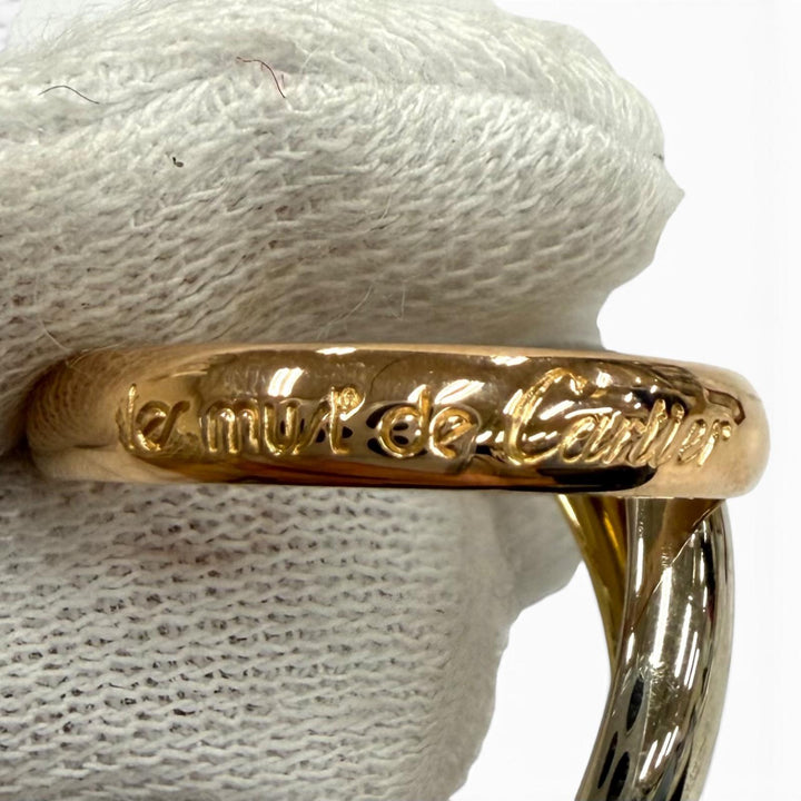 極美品★Cartier カルティエ A2788B トリニティ クラシック リング 750(YG PG WG) 指輪 アクセサリー 56 (JP16号相当) 重量8.8g