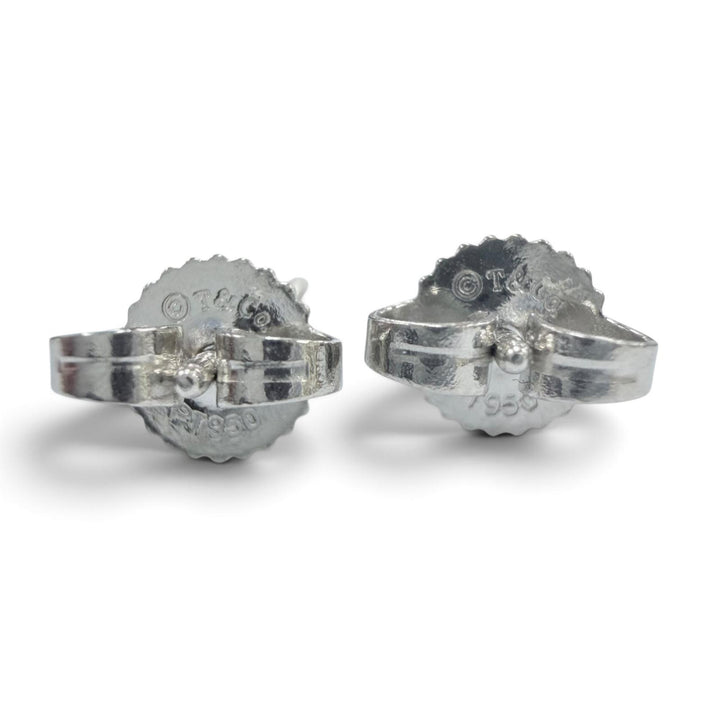 極美品☆TIFFANY&amp;Co. ティファニー スタッド ダイヤ ピアス PT950 ダイヤ:総0.22ct（2粒合計）11年5月購入 プラチナ 重量1.31g 箱付き