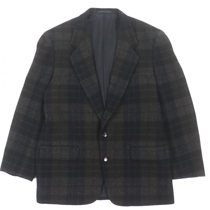 極美品▼COMME des GARCONS HOMME PLUS コムデギャルソンオムプリュス ヴィンテージ チェック柄 シングルジャケット テーラード M 正規品