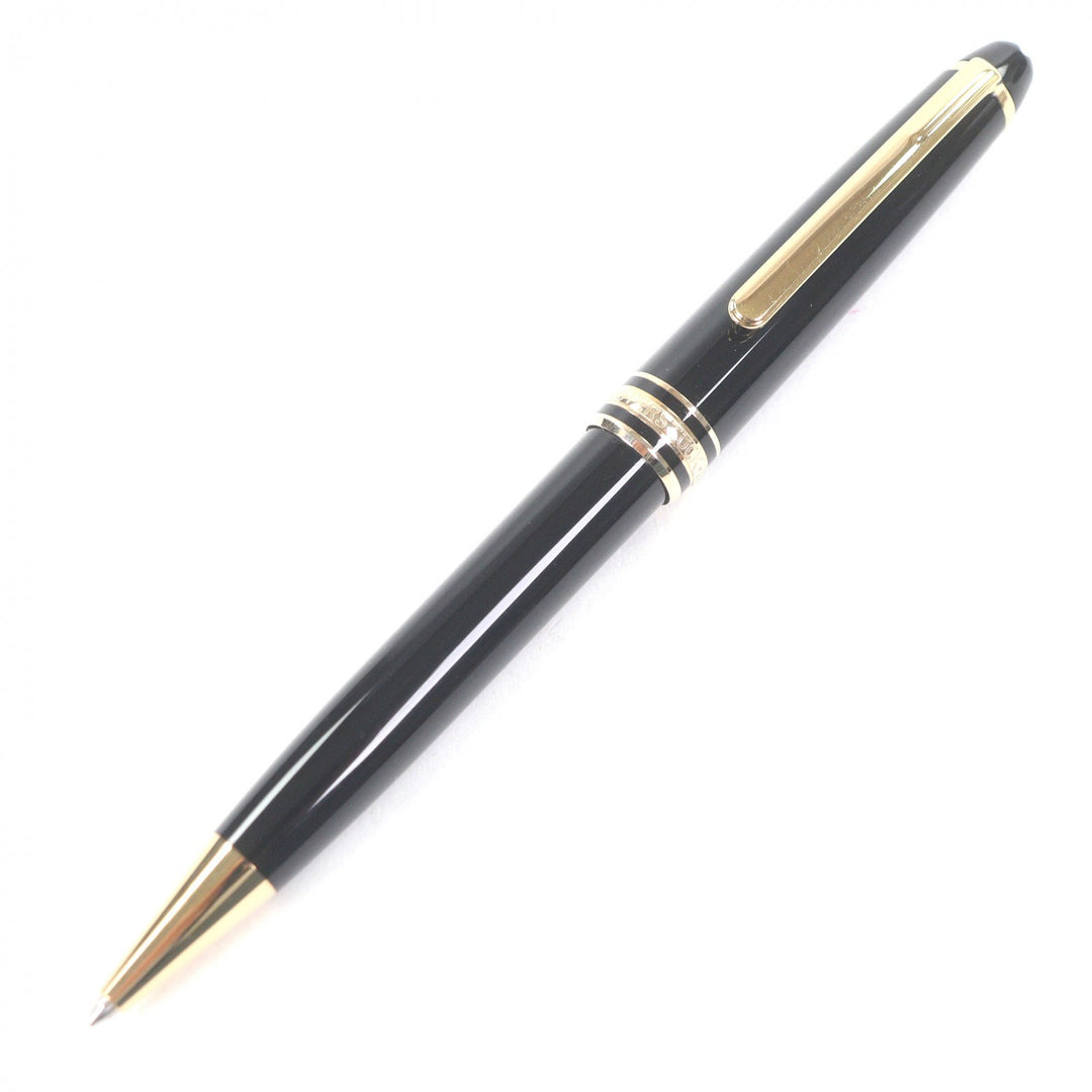 極美品□MONTBLANC モンブラン マイスターシュテュック クラシック ボールペン ブラック ゴールド ケース付き ドイツ製 筆記確認済