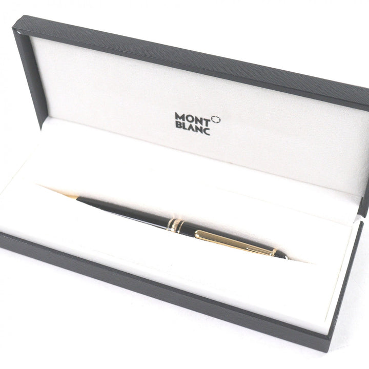 極美品□MONTBLANC モンブラン マイスターシュテュック クラシック ボールペン ブラック ゴールド ケース付き ドイツ製 筆記確認済