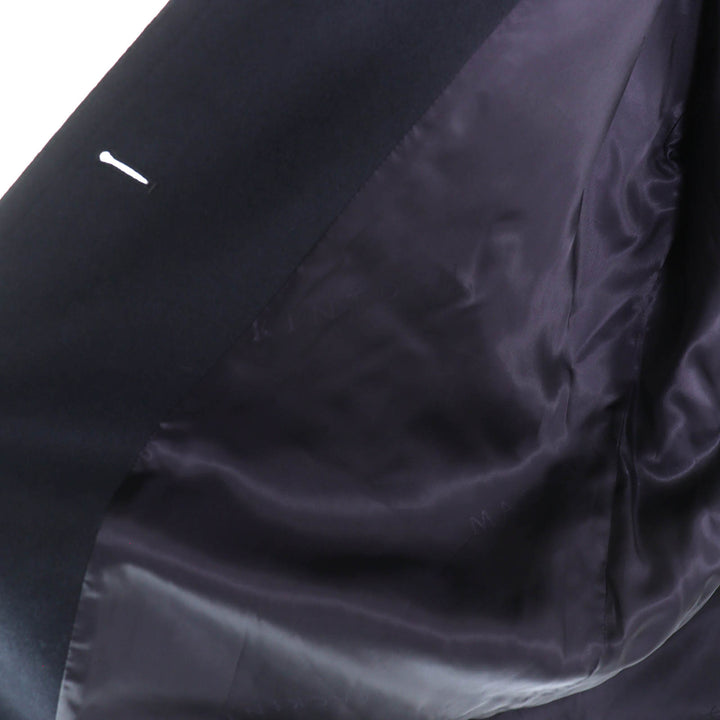 極美品△Mackintosh マッキントッシュ 24AW L242MO1149FM2K HUMBIE CHESTER COCOON ウール 100% ロゴボタン チェスターコート 4 正規品