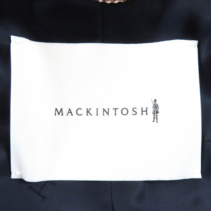 極美品△Mackintosh マッキントッシュ 24AW L242MO1149FM2K HUMBIE CHESTER COCOON ウール 100% ロゴボタン チェスターコート 4 正規品