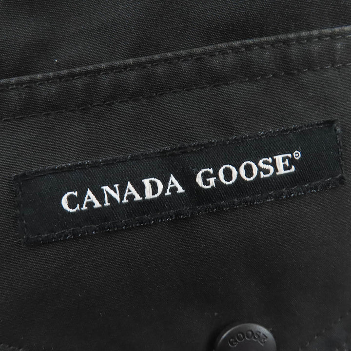 良品☆CANADA GOOSE カナダグース 6660LA TRILLIUM PARKA トリリウムパーカー ファー・フード付 ダウンコート 黒 XS 正規品 レディース