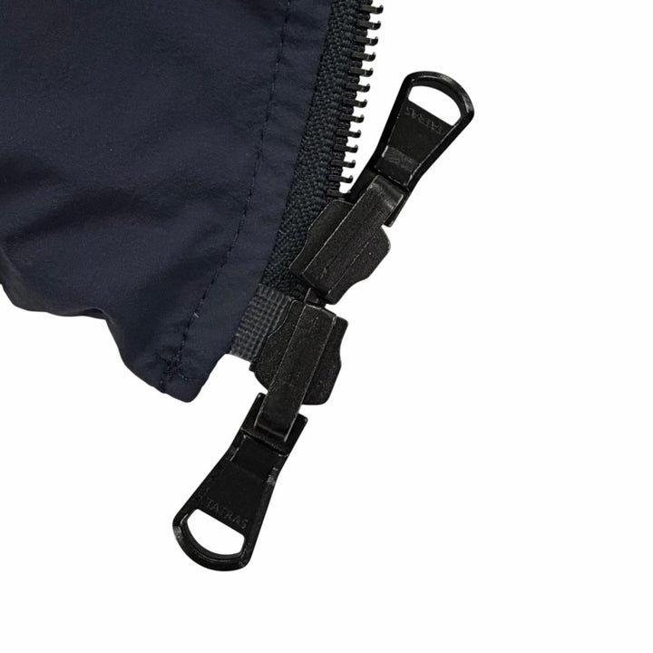 美品☆TATRAS タトラス LTAT20A4706 ISERA リバーシブル ファー・フード付 ZIP UP ダウンコート ネイビー 03 正規品 レディース