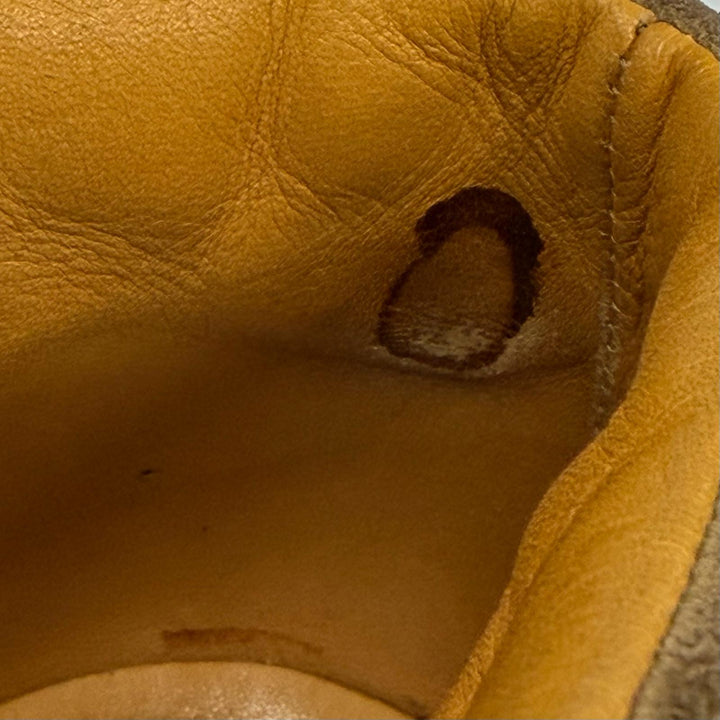 良品▼John Lobb ジョンロブ KELSO ケルソ レザー シボ革 アシュビーソール レースアップ チャッカブーツ アンクルブーツ ブラウン 7