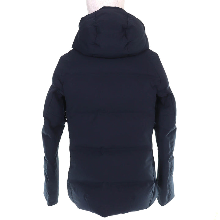 美品△DESCENTE ALLTERRAIN MIZUSAWADOWN デサントオルテライン 水沢ダウン DAWOGK40U マウンテニア ダウンジャケット ネイビー M 正規品