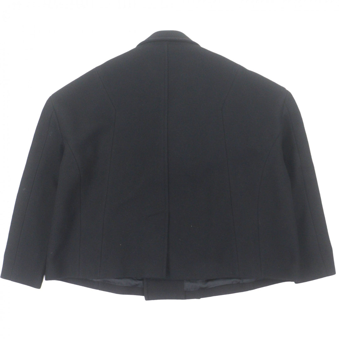 極美品▼VALENTINO ヴァレンティノ 1V3CJF068HY ウール100% Vロゴ 金ボタン オーバーサイズ ダブルブレスト コート 44 正規品 メンズ