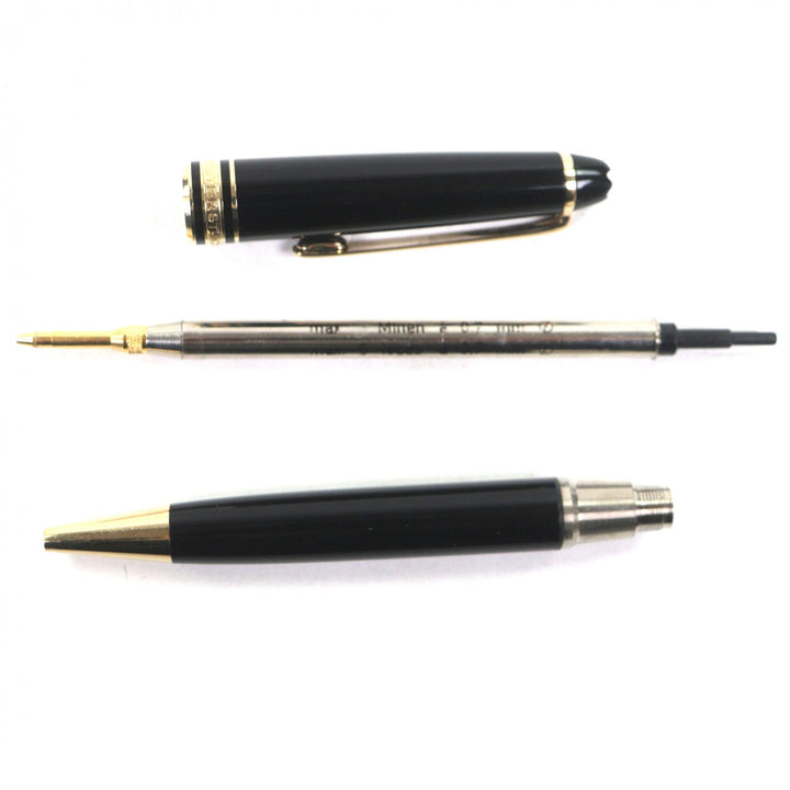良品▼MONTBLANC モンブラン マイスターシュテュック クラシック ホワイトスター ツイスト シャープペンシル ブラック ゴールド ドイツ製