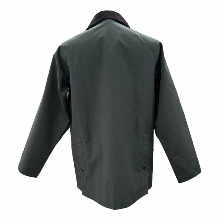 美品▼Barbour バブアー 25AW 252MSP0107 BEDALE ビデイル 2レイヤー 襟コーデュロイ ロゴ刺繍 ZIPUP ノンワックスジャケット 38 正規品