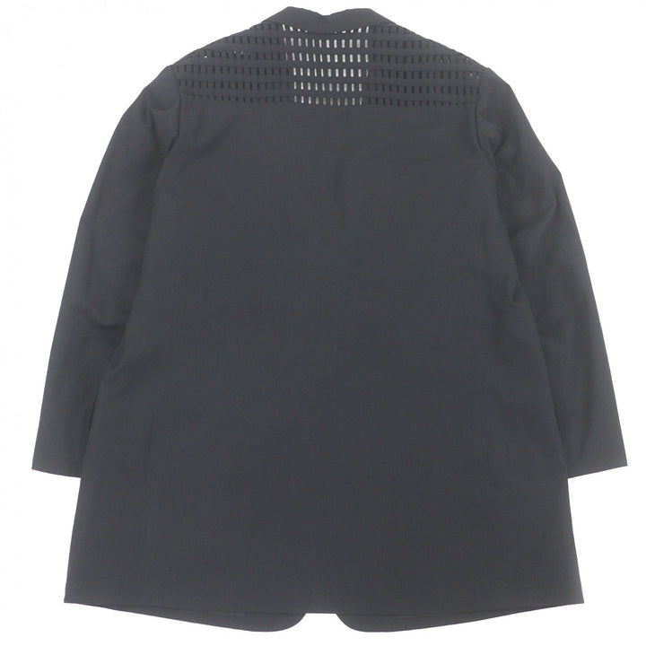 極美品□Yohji Yamamoto POUR HOMME ヨウジヤマモトプールオム HN-J53-100 1999AW 希少 デザインジャケット ブラック M 日本製 正規品