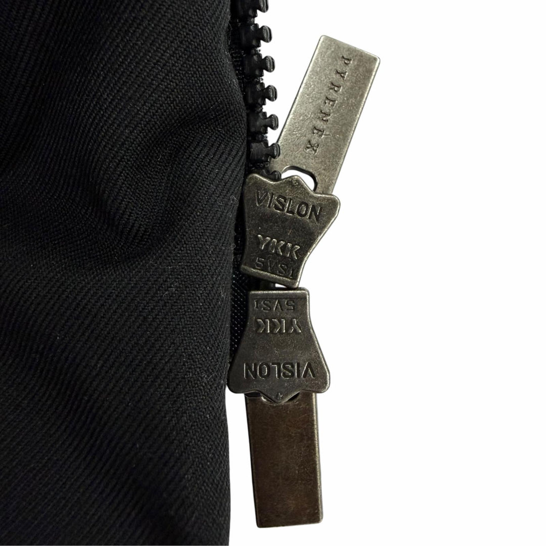 美品☆Pyrenex ピレネックス W20PJ1 BOUDEAUX ラクーンファー・フード付 ダウンコート ブラック 38 ブルガリア製 正規品 レディース