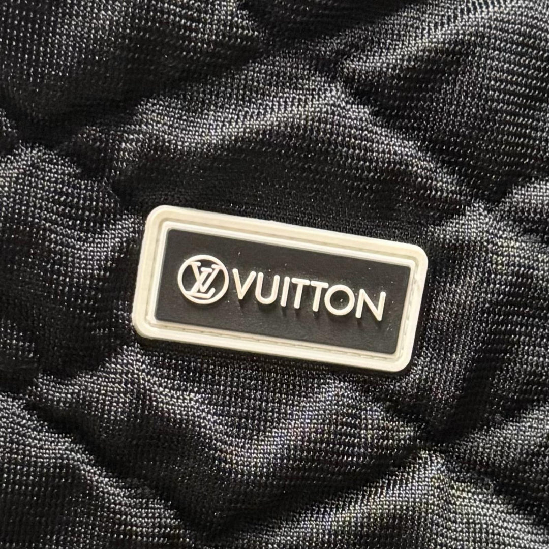 美品★LOUIS VUITTON ルイヴィトン 22AW ウール混 ダイヤモンドニット キルティング ジャケット XS ハンガー・ガーメント付 正規品
