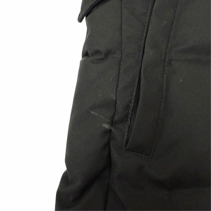美品☆Pyrenex ピレネックス GRENOBLE FUR ラクーンファー・フード付 ロング丈 ダウンコート ブラック 36 チュニジア製 レディース