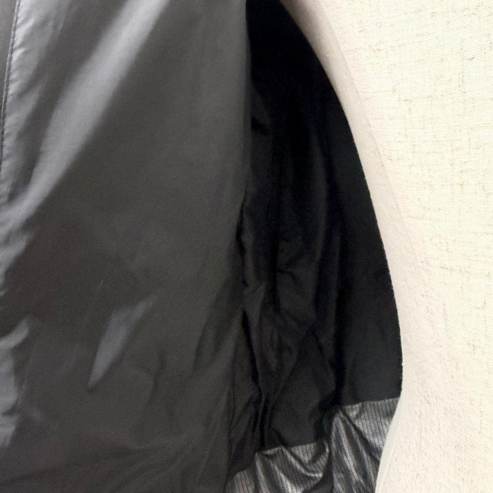 美品□DESCENTE ALLTERRAIN デサントオルテライン DAMQGK30U マウンテニア 水沢ダウン ダウンジャケット ブラック L 日本製 正規品
