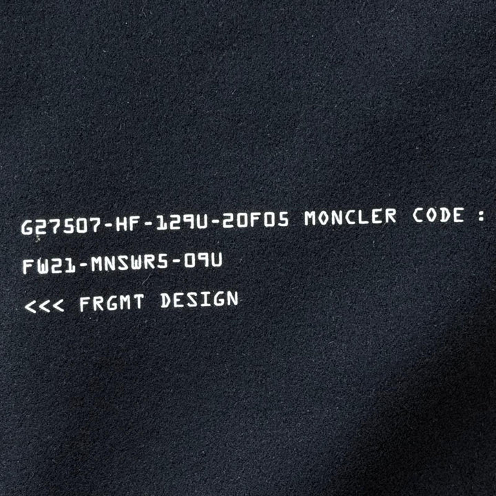美品▼モンクレールジーニアス 7 フラグメント ヒロシフジワラ 21-22AW G209U1B00004 TOLIMAN ダブルブレスト ダウンコート 1 正規品
