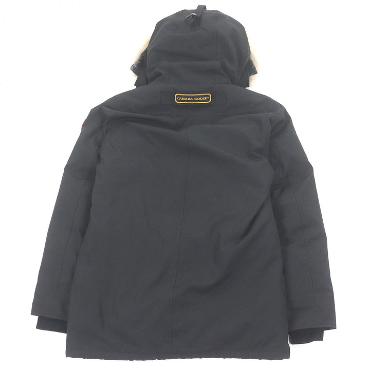 美品□CANADA GOOSE カナダグース 3438JM Jasper Parka ジャスパー ファーフーデッド ダウンジャケット ブラック S カナダ製 国内正規品