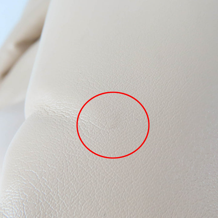 極美品☆Stella McCartney ステラマッカートニー Logo Puffy Tote Bag サークルロゴ ポーチ付 エコレザー トートバッグ ベージュ 正規品