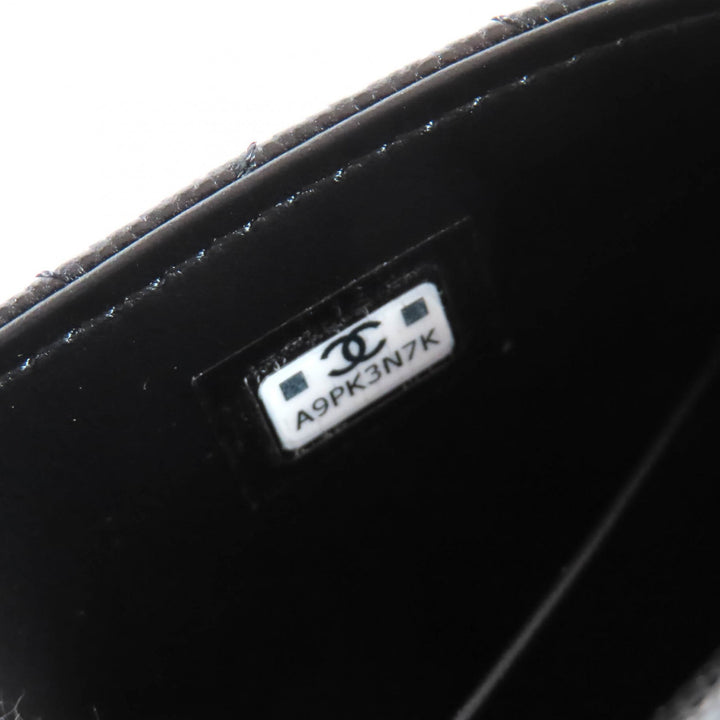未使用品★CHANEL シャネル AP4244 キャビアスキン ココハンドル ミニ ショルダーバッグ ブラック ゴールド金具 箱・保存袋付 イタリア製