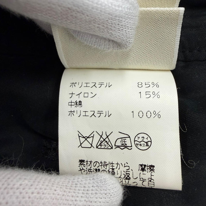 美品☆HERMES エルメス ヴィンテージ マルジェラ期 セリエボタン 中綿入り パドックコート 36 ブラック フランス製 正規品 レディース
