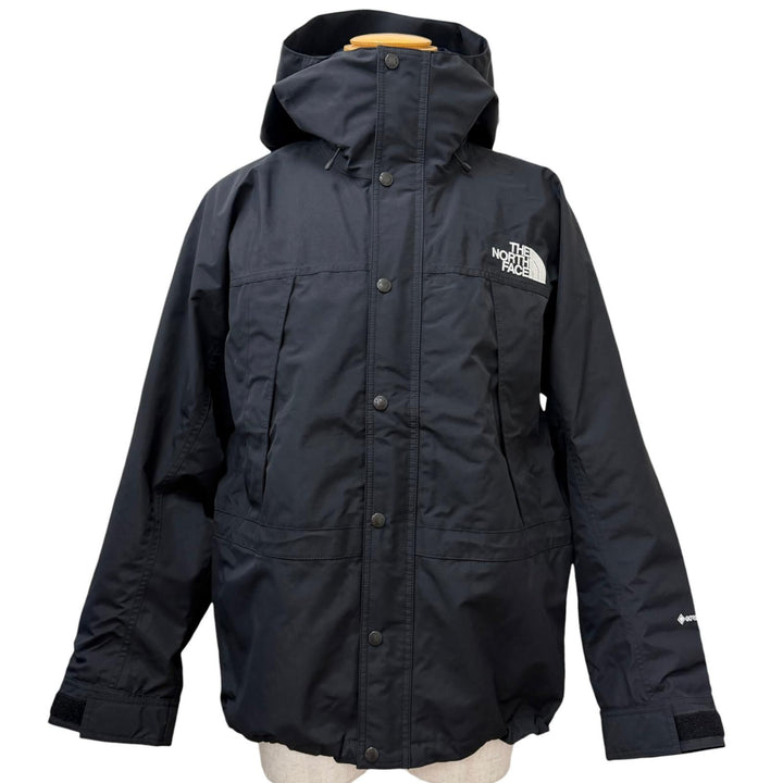 美品□THE NORTH FACE ザ・ノースフェイス NP62550 Mountain Light Jacket GORE-TEX マウンテンパーカー ブラック M 正規品 メンズ