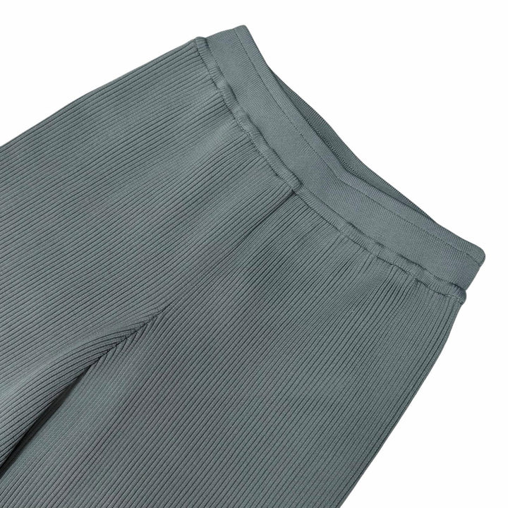 極美品★CFCL シーエフシーエル CF006KF150 POTTERY LUXE BELL BOTTOM PANTS IRON GRAY ラメ入り パンツ 1 日本製 正規品 レディース