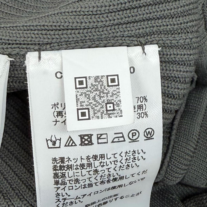 極美品★CFCL シーエフシーエル CF006KF150 POTTERY LUXE BELL BOTTOM PANTS IRON GRAY ラメ入り パンツ 1 日本製 正規品 レディース