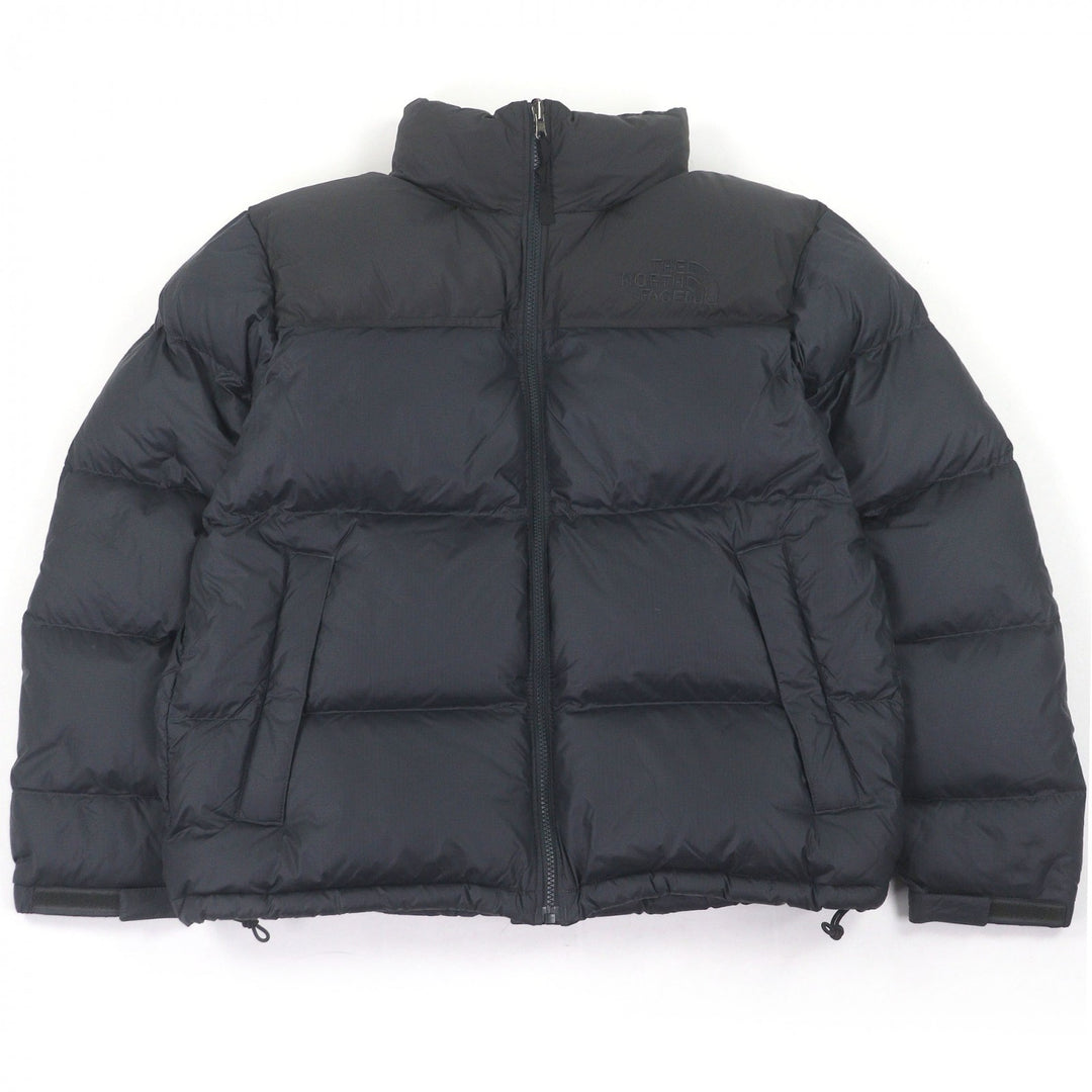 美品□THE NORTH FACE ザ・ノースフェイス ND92531R Nuptse Jacket ヌプシジャケット ダウンジャケット ネイビー ブラック M 正規品