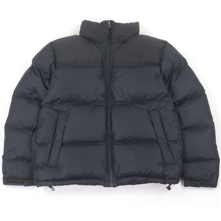 美品□THE NORTH FACE ザ・ノースフェイス ND92531R Nuptse Jacket ヌプシジャケット ダウンジャケット ネイビー ブラック M 正規品