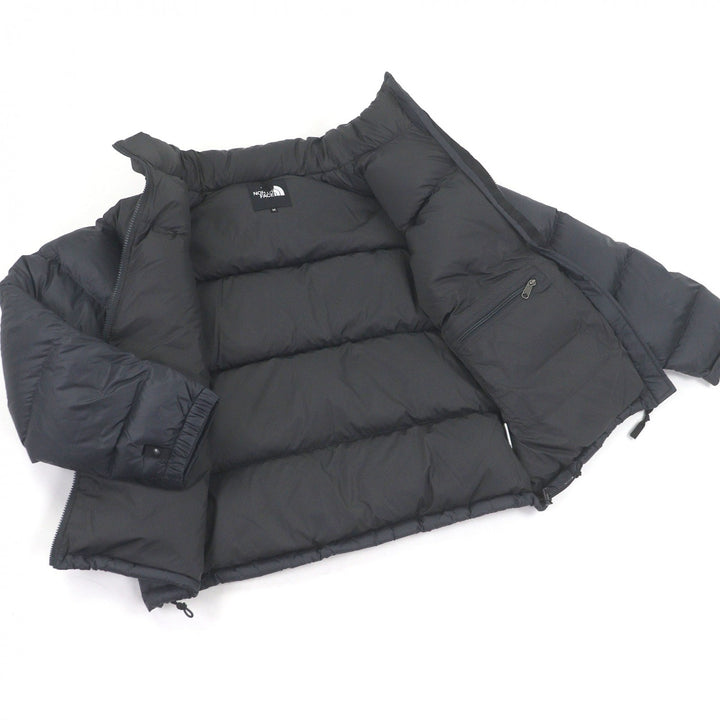 美品□THE NORTH FACE ザ・ノースフェイス ND92531R Nuptse Jacket ヌプシジャケット ダウンジャケット ネイビー ブラック M 正規品