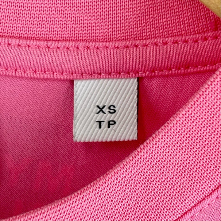 美品▲BURBERRY バーバリー 8030788 ティッシ期 コットン100％ ホースフェリープリント 半袖Ｔシャツ ピンク XS 正規品 メンズ