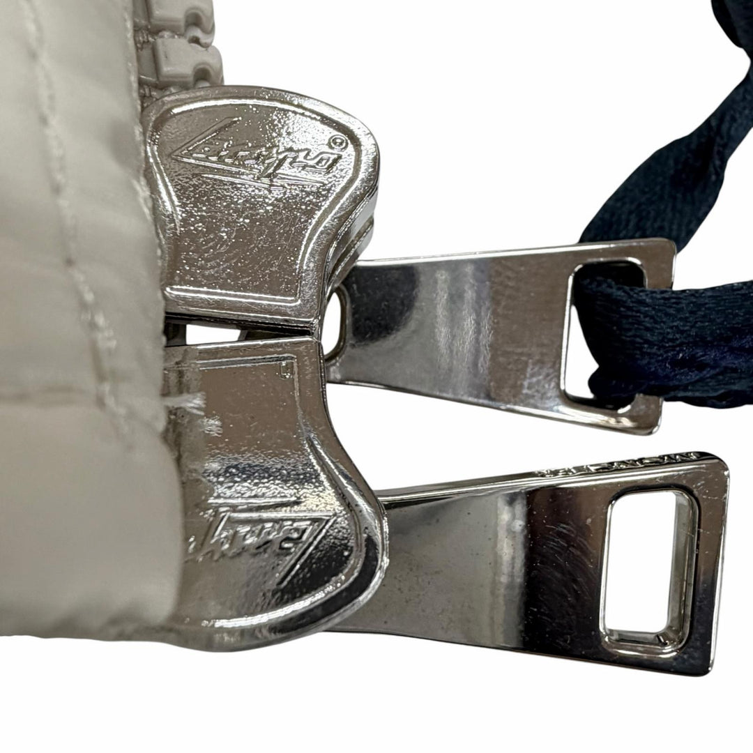 未使用品◇MONCLER モンクレール 22-23AW H20931A00102 GUICHARD ロゴワッペン付 ラムスキン切替 ダウンジャケット ベージュ 1 正規品