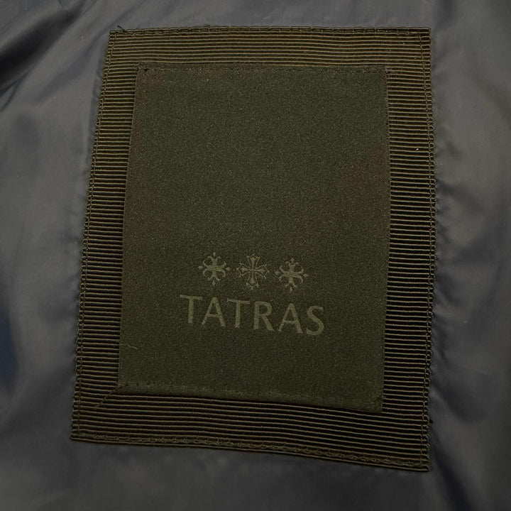 極美品▼TATRAS タトラス 22AW MTLA22A4163-D DOSSO カモフラ 迷彩柄 ワッペン付き フーデッド WZIPUP ダウンジャケット マルチ 3 正規品
