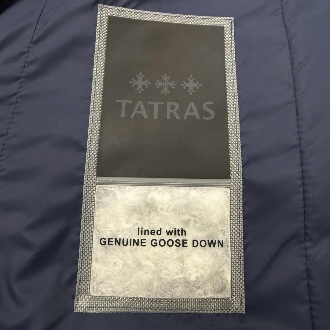 極美品▼TATRAS タトラス 22AW MTLA22A4163-D DOSSO カモフラ 迷彩柄 ワッペン付き フーデッド WZIPUP ダウンジャケット マルチ 3 正規品
