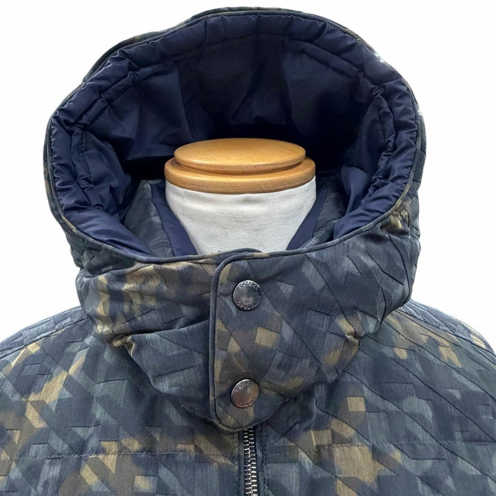 極美品▼TATRAS タトラス 22AW MTLA22A4163-D DOSSO カモフラ 迷彩柄 ワッペン付き フーデッド WZIPUP ダウンジャケット マルチ 3 正規品