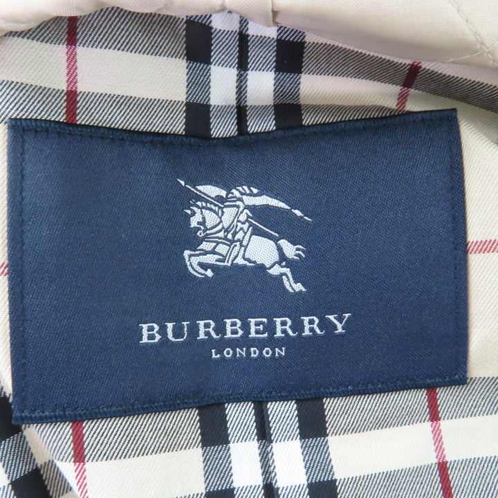 極美品☆BURBERRY LONDON バーバリーロンドン 裏地ノバチェック柄 ライナー・ベルト付 コート ブラック 11 日本製 正規品 レディース