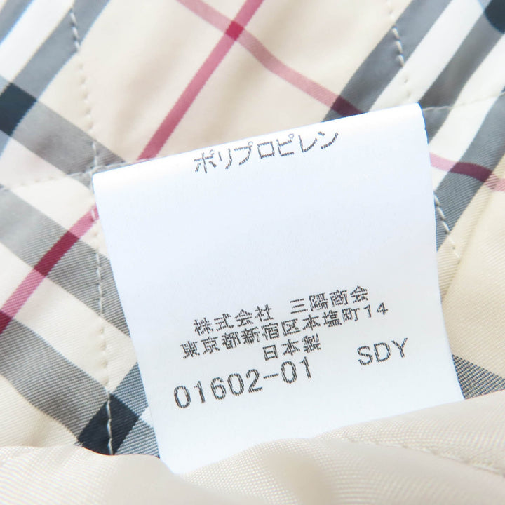極美品☆BURBERRY LONDON バーバリーロンドン 裏地ノバチェック柄 ライナー・ベルト付 コート ブラック 11 日本製 正規品 レディース