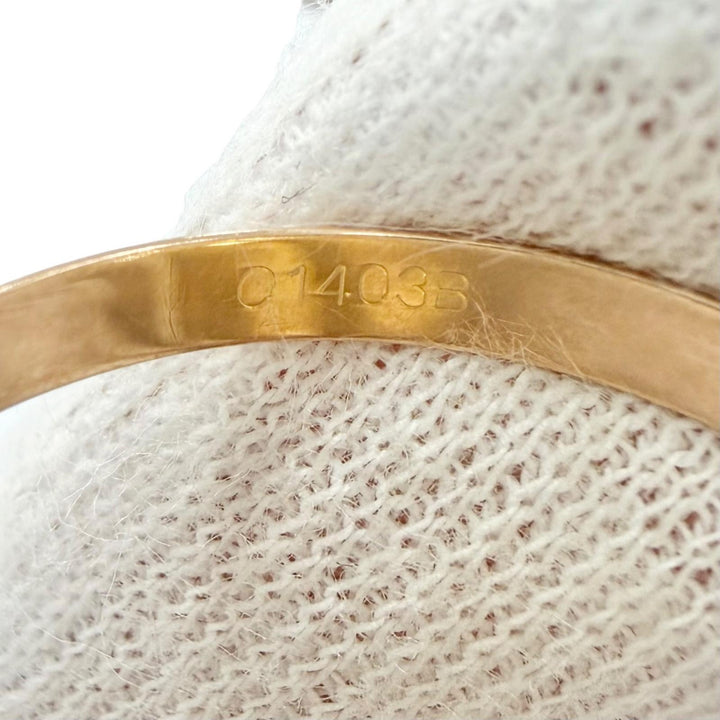 美品△Cartier カルティエ O1403B トリニティ 5連 リング 指輪 750(YG×PG×WG) 50 （実寸JP16号相当）ゴールド 重量8.26g レディース