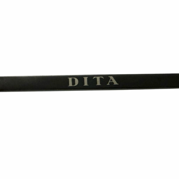極美品□DITA ディータ DTX125 LINDSTRUM スクエアフレーム メガネ 眼鏡 アイウェア ブラック ゴールド 51□20-140 日本製 定価123200円
