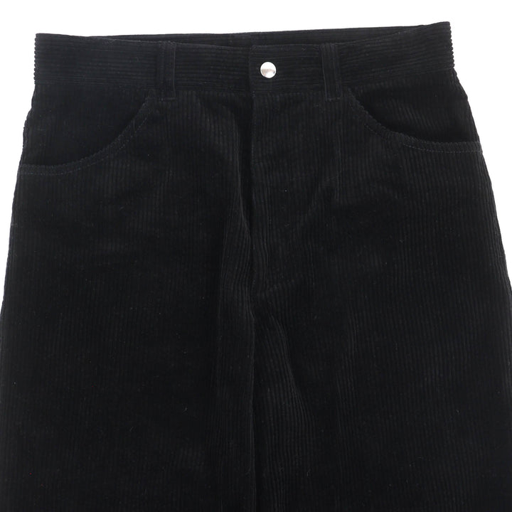 極美品△JIL SANDER+ ジルサンダープラス JPUT311055 コットン100％ コーデュロイパンツ フルレングスパンツ ブラック 44 伊製 正規品
